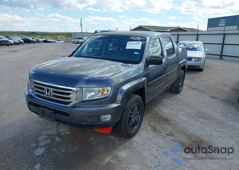 2012 Honda Ridgeline Rt из США, поврежденный, VIN 5FPYK1F2XCB456922